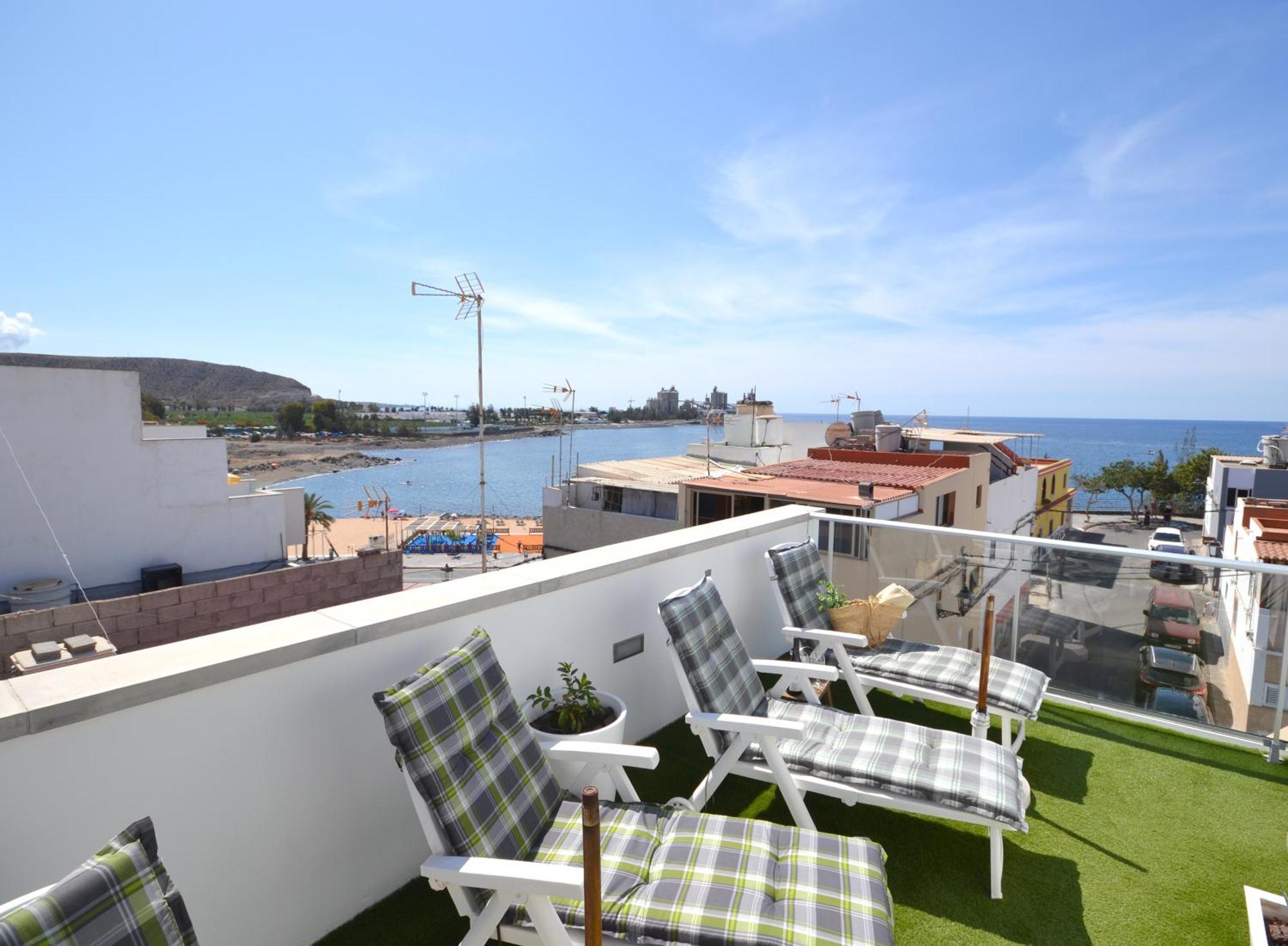 Ferienwohnung Luminoso Loft Recien Reformado La Playa de Arguineguín Exterior foto