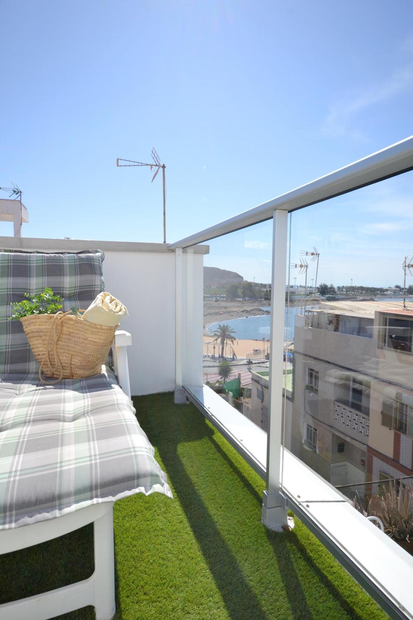 Ferienwohnung Luminoso Loft Recien Reformado La Playa de Arguineguín Exterior foto