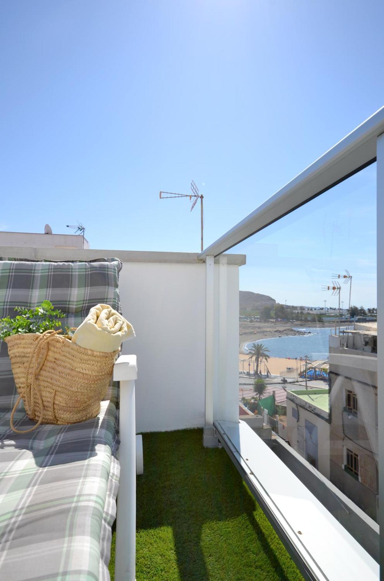 Ferienwohnung Luminoso Loft Recien Reformado La Playa de Arguineguín Exterior foto